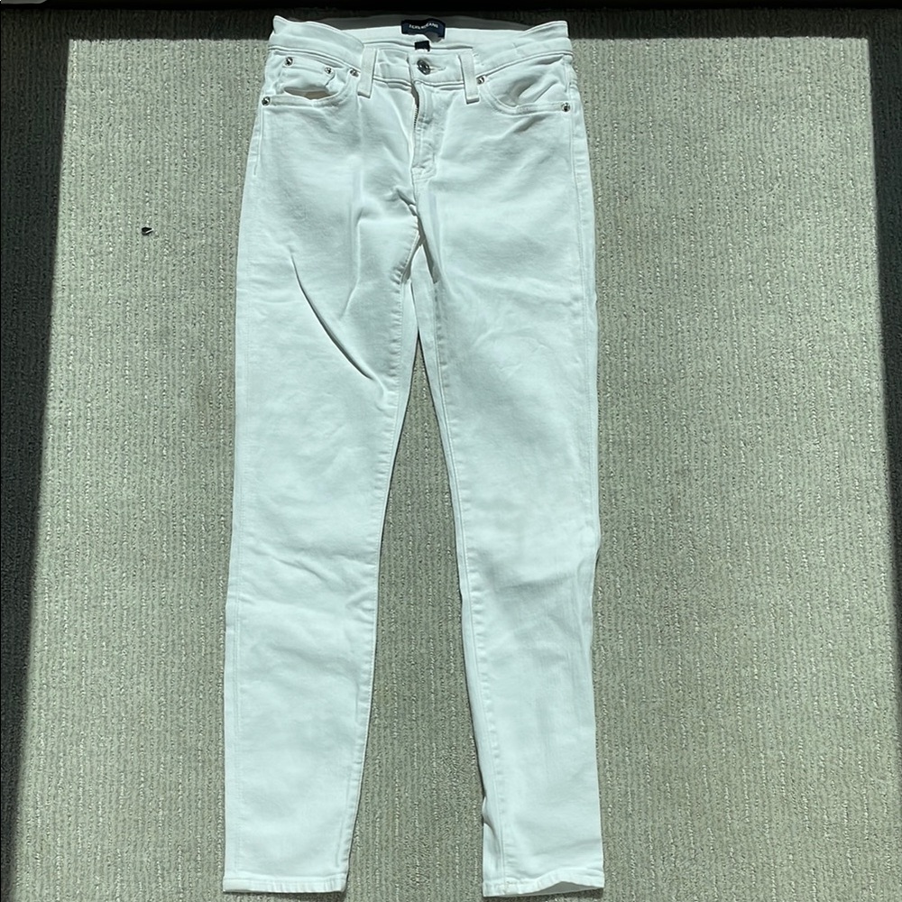 J Crew size 0 Women's White Jeans